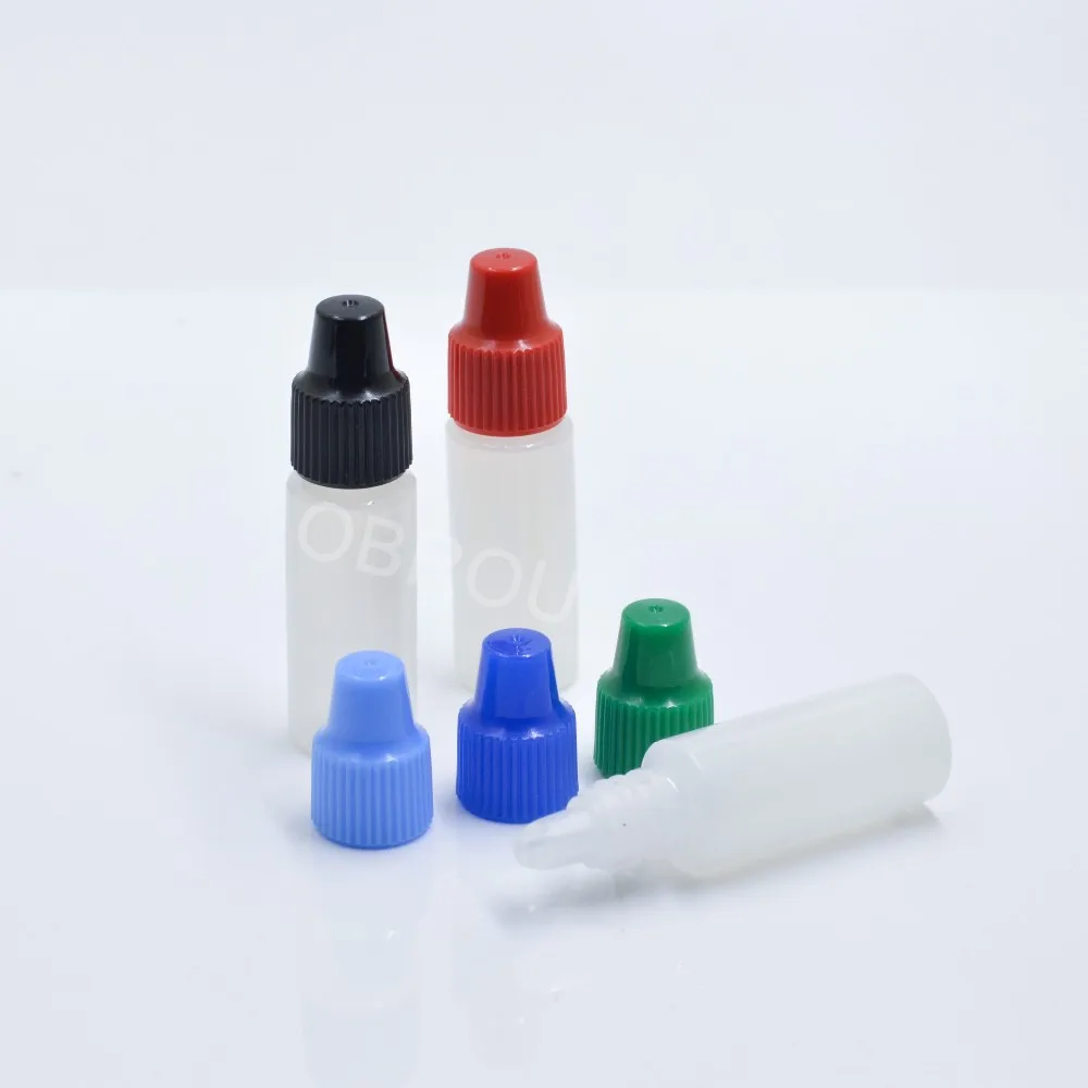 High quality empty 3ml liquid drop bottle small LDPE plastic bottle 3 ml eye dropper bottles wholesale