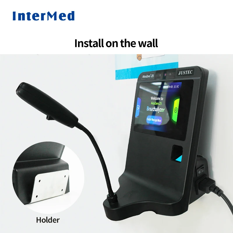 Professional Alcoholimetro High Tecnology Digital Lcd Screen Breath Analyser Alcohol Tester