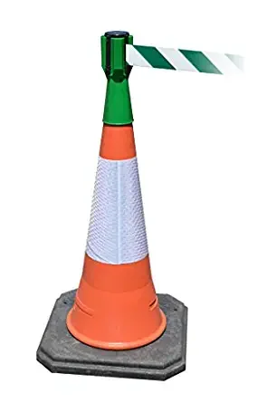 Road Cone Connecting Rod Emergency Retractable Traffic Cone Hazard Warning Tape Barrier