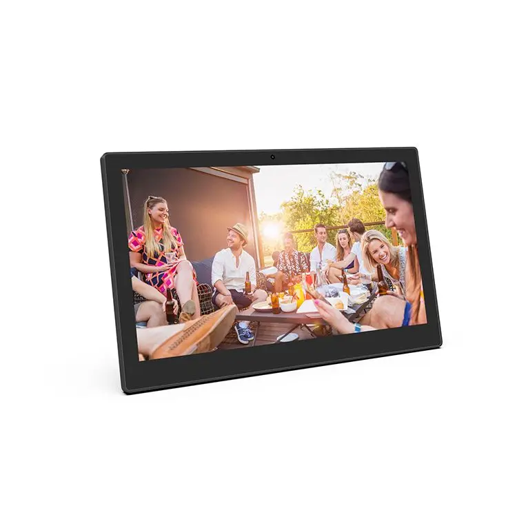 Share Photos and Videos Instantly via App  Large Digital Photo Frame 15.6 Inch WiFi Digital Picture Frame FHD Touch Screen