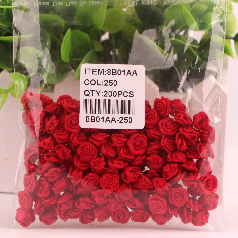 10mm mini satin ribbon bow ribbon flower underwear ribbon bow garment decoration