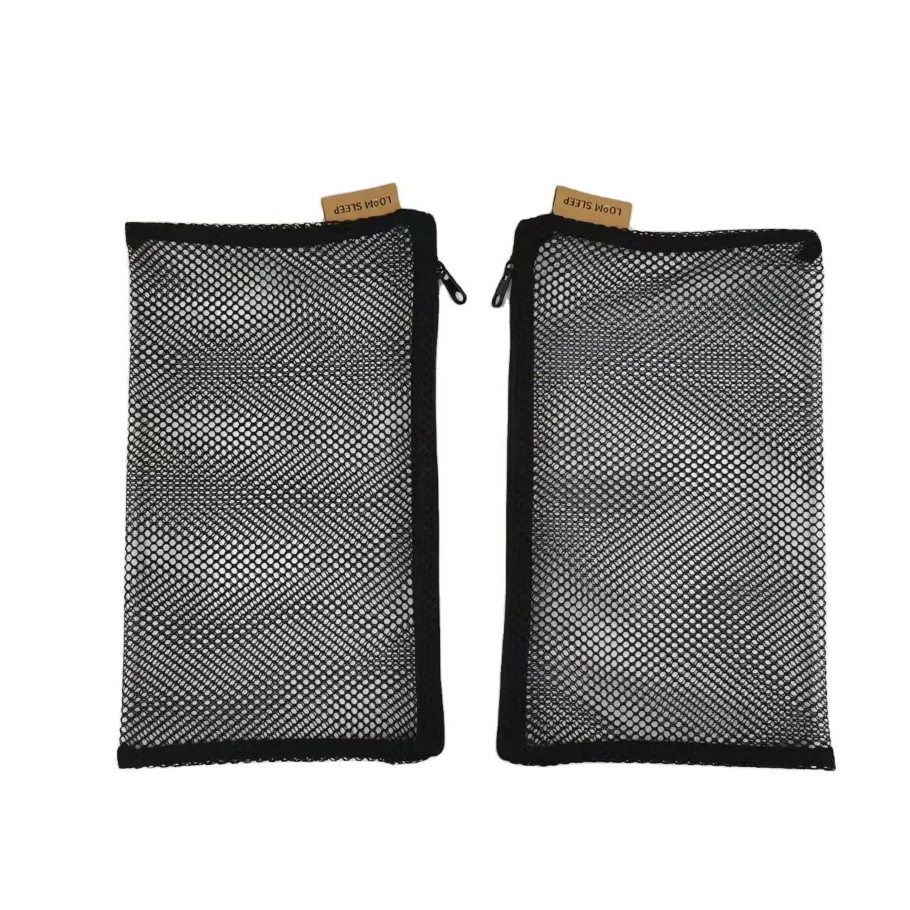 Eco-friendly Home Lingerie Socks Cloth Coarse Mesh Laundry Washing Bag With Top Zipper