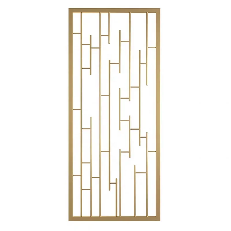 Decorative perforated screen laser cut metal mesh interior outdoor decor metal privacy screen panels metal screen