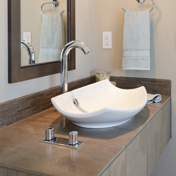 Natural White Marble Countertop Vanity Tops Real Stone Kitchen Bathroom