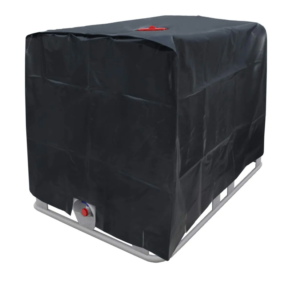 Sunshade Water Proof Protective Hood 1000 L IBC Garden Rain Water Tank Container Cover Black