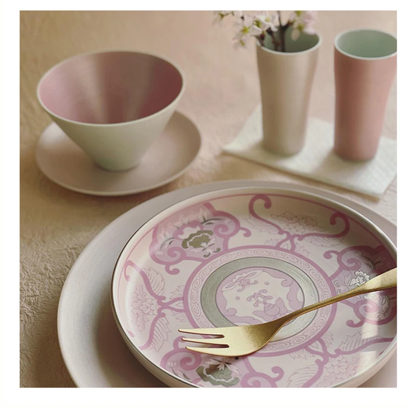 High quality lifestyle tableware dinner sets restaurant ceramic plates dishes