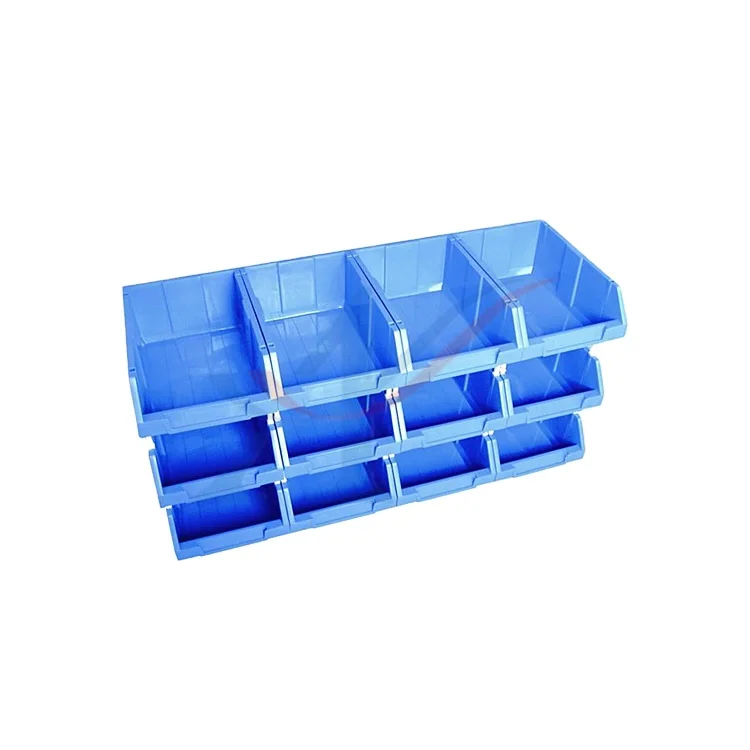 Складской Многофункциональный Пластиковый Штабелируемый ящик для хранения размера A7, синий цвет, пластиковый ящик для хранения