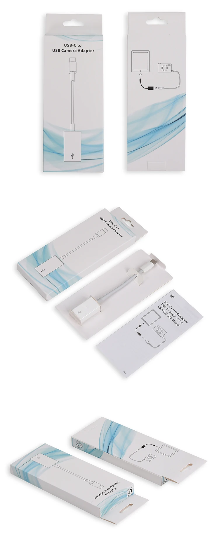  Бесплатный образец кабель-Переходник USB C на адаптер [2 Pack] Type-C 3 0 переменного тока USB-C 