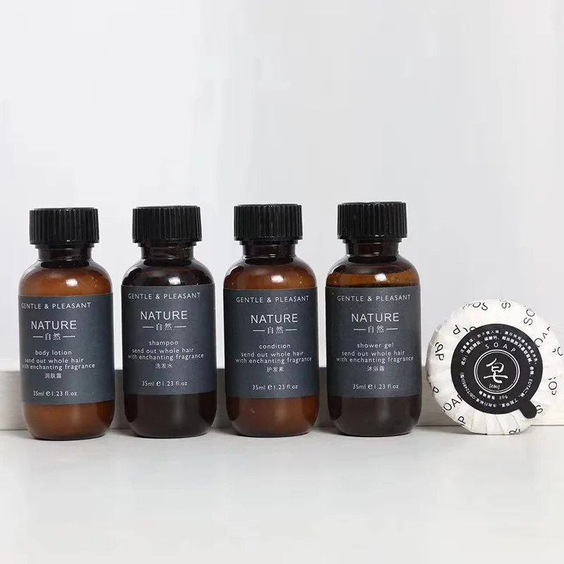 SANHOO Wholesale Paper Box Packaging Guest Room Amenities Hotel Amenity Kit Wholesale Amenities Hotel Set