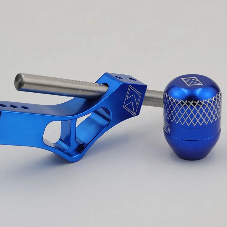 Stylish Wear Resistant Aluminum Steel Multi Colored Shift Gear Knob