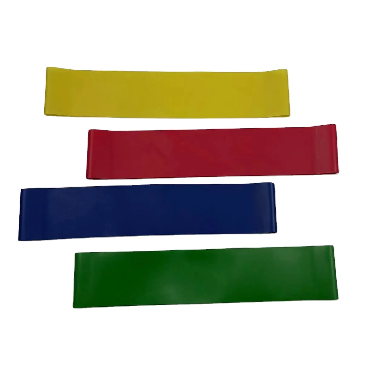 Custom Latex Yoga TPE Resistance Band Set Latex Stretch Exercise Roll Band