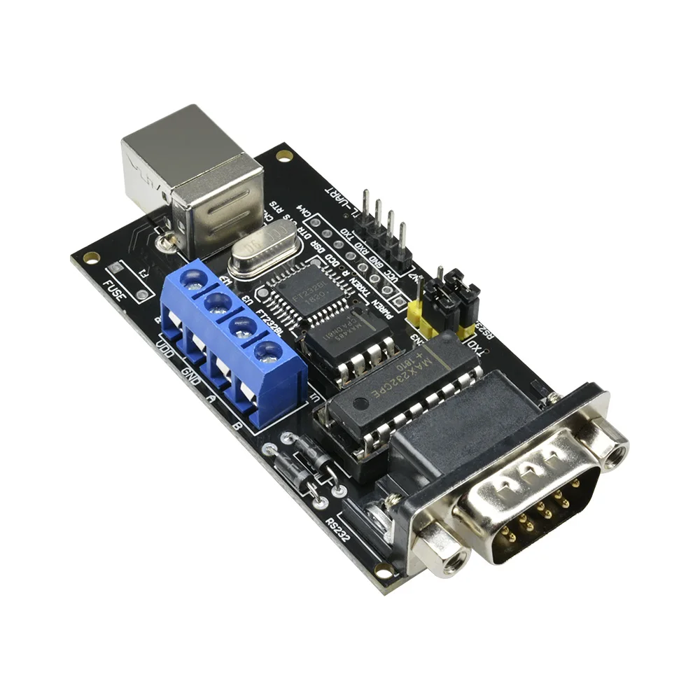  Стандартный USB-преобразователь FT232BM/BL FTDI на последовательный RS232 TTL UART RS485 плата модуля контроллера DB9 для стандарта