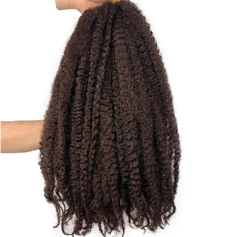 Cheap Bulk Synthetic Afro Marley Hair Braid Crochet Braids Hair Extension