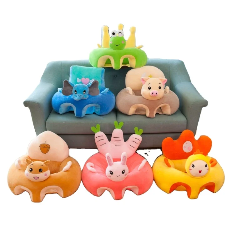 Custom Super Soft Plush Toy Stuffed Animal Cushion Doll Baby toy Custom Plush Safe Cute Soft Sofa Baby Toy