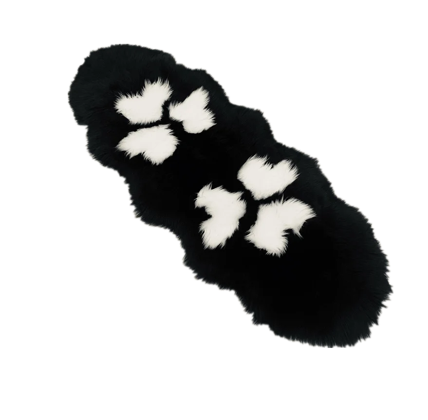 faux wool cushion faux bright alpaca wool cushion