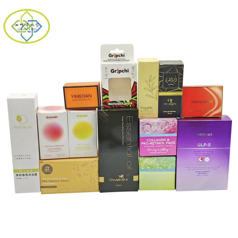 White cardboard box small batch customized corrugated paper airplane box printing cosmetics color box customization