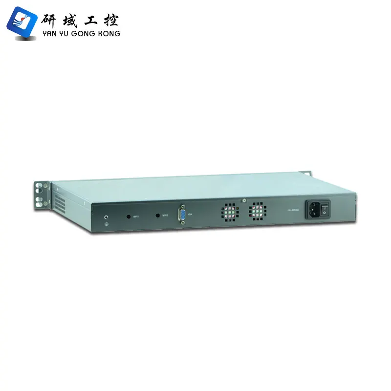 1U Rackmount 6 LAN 3855u processor networking appliance support AES-NI