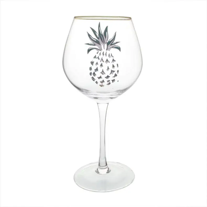 Novelty Unique Creative Sparkling Led Glitter Wine Glasses