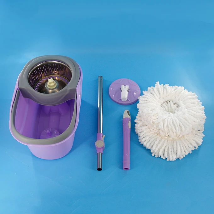 360 Rotation Household Cleaning Use Mop Floor Spinner Mops Spining Mop 360 With Spin Bucket