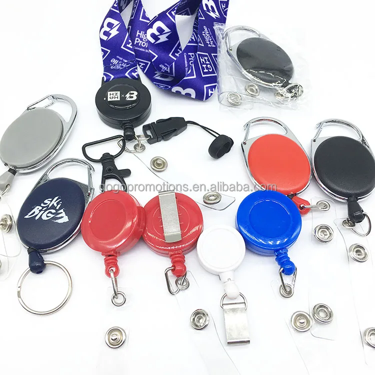 Retractable Pull Badge for Name ID Card Id Nurse Badge Reel Card Holder School Supplies Office Accessories