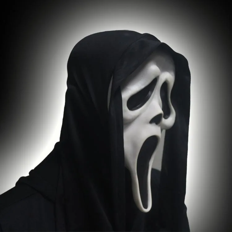 Custom Halloween Ghost Horror Death Scream Latex Mask Masquerade Party Headwear