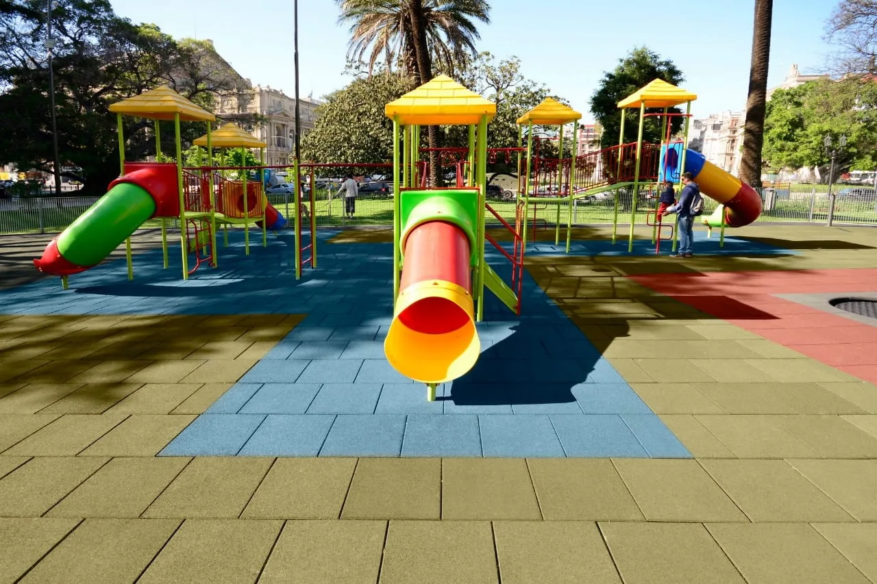 
Cheap Outdoor Playground safe rubber floor with high elasticity 