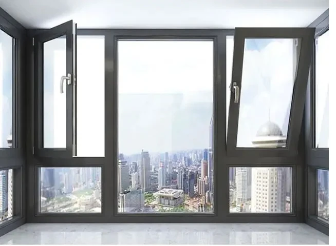 Burglar Proofing for Residential Aluminium Window System windows Soundproof Heat Proof