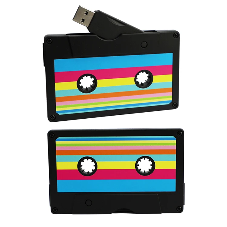 Оптовая продажа Кассетная Лента usb флэш-накопитель лента Форма USB 2 0 Pendrive Casette 1 Гб 4 ГБ 8 16 карта