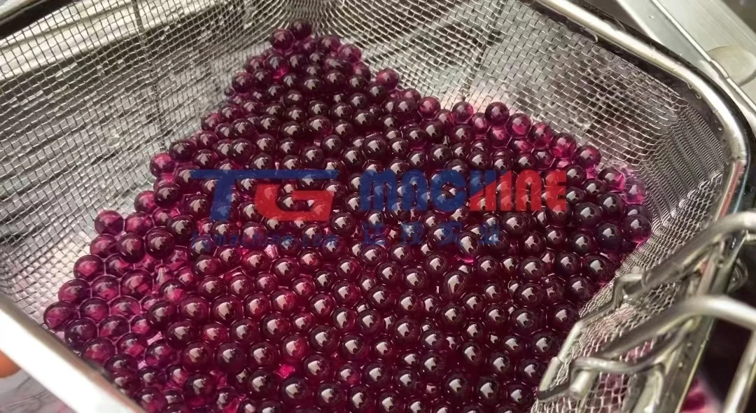 Factory Price And High Quality Hot Sell Small Juice Filling Popping Boba Equipment Jelly Ball boba machine