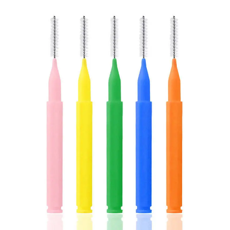 
Best Selling Gum Care I Shape Wire Dental Toothpick Orthodontic Interdental Brush 