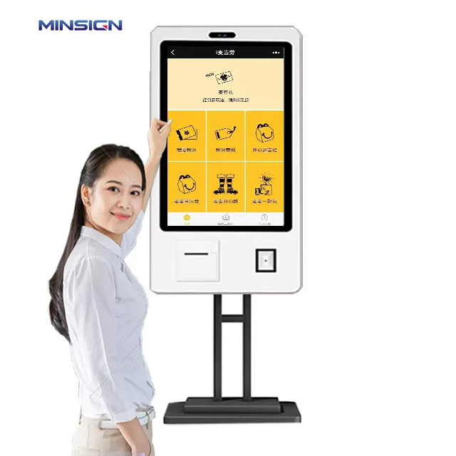 Indoor Android Touch Screen Interactive Self Service Bill Acceptor Payment Terminal Kiosk Price