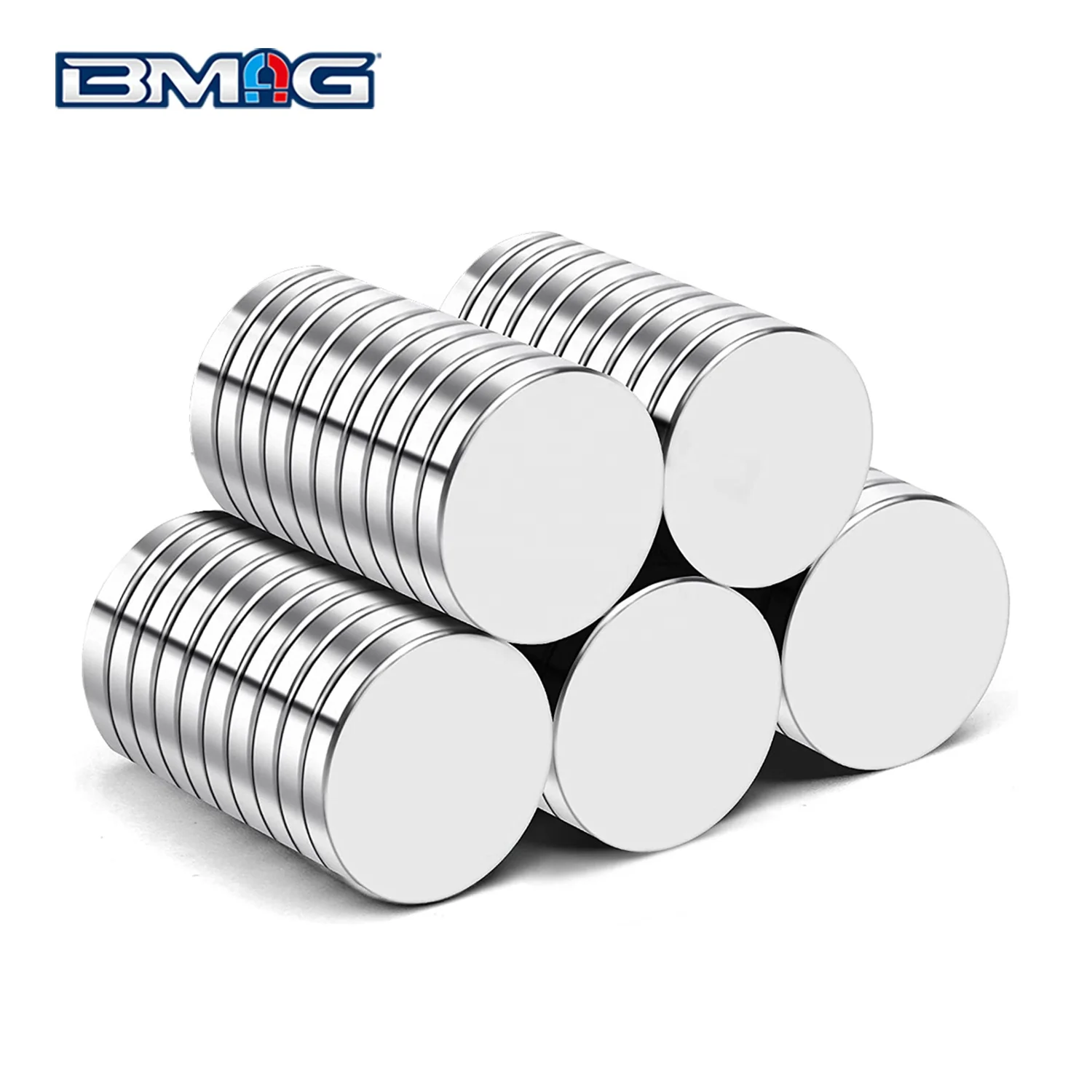 Sintered Permanent Magnet N35 N38 N40 N42 N45 N48 N50 N52 Super Strong Round Disc Neodymium Magnet