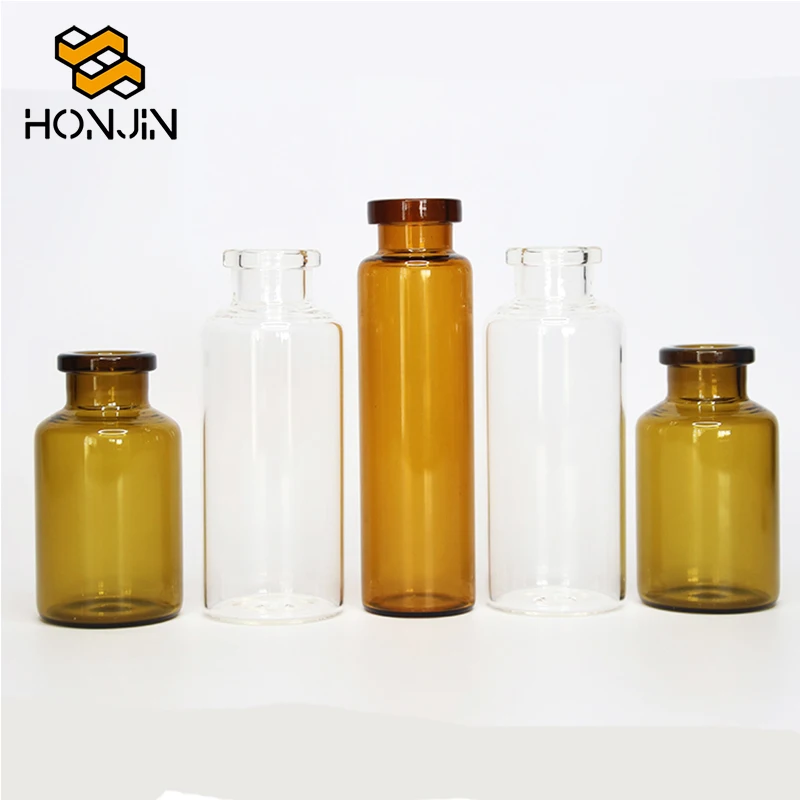 pendant Wishing vials 0.5ml 1ml 2ml 3ml 4ml 5ml 10ml 15ml 20ml 30ml 50ml clear glass bottle with cork stoppers