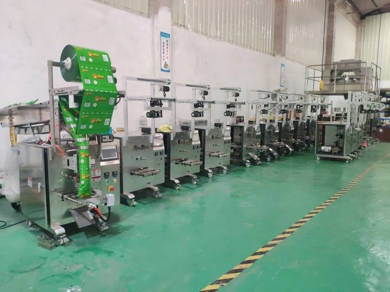 Fully automatic packing machine for packing pillow in packages with back