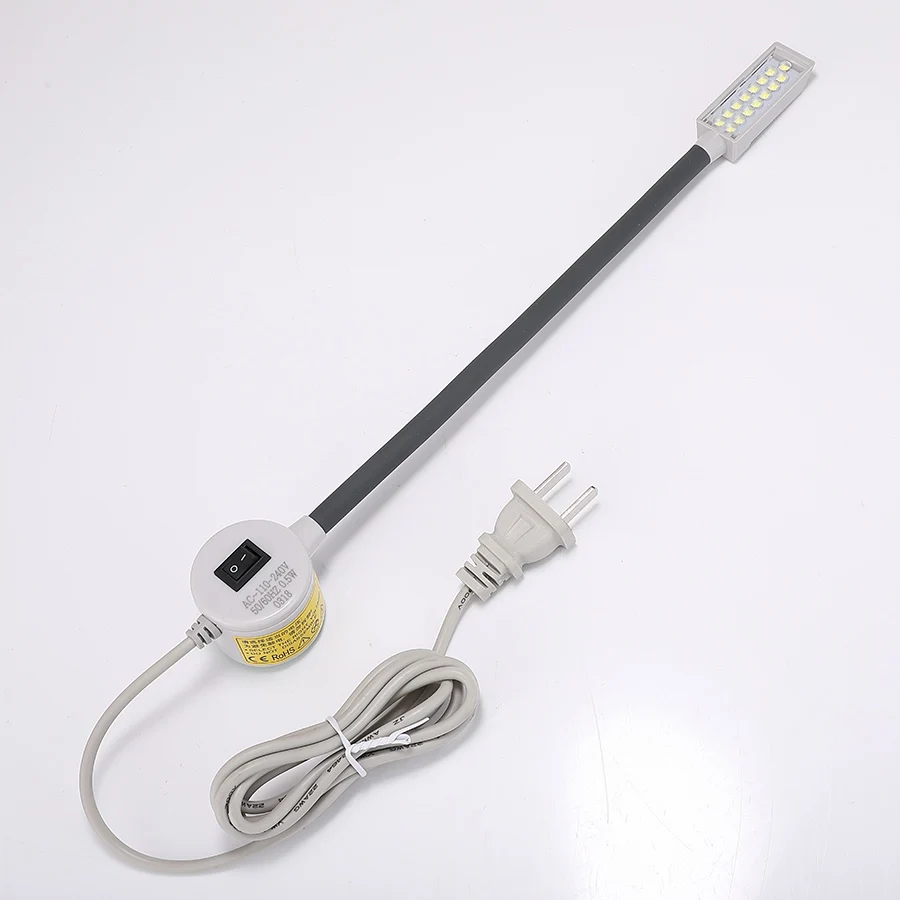 Working light COPPS 15LED Gooseneck Flexible Tube Sewing machine led Light with Magnetic base factory low price