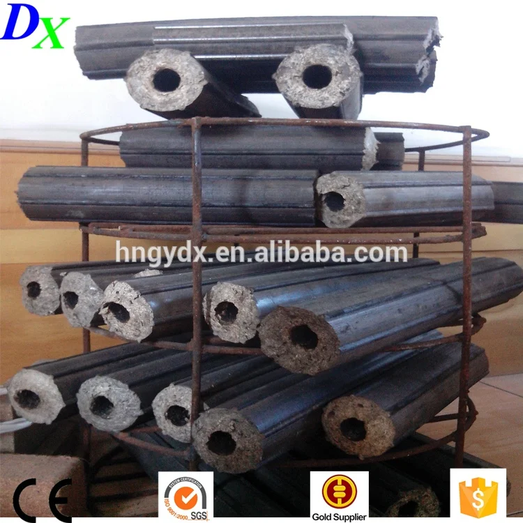 Used wood sawdust rice husk briquette charcoal making machine price
