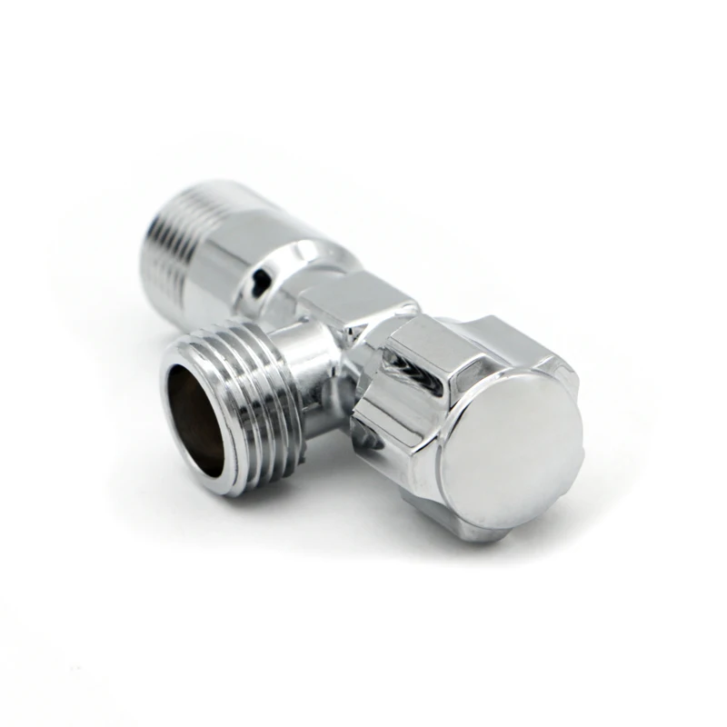Factory Design Bathroom 90 degree 1/2 angle stop cock valve for Brass Quick Open Angle Valve