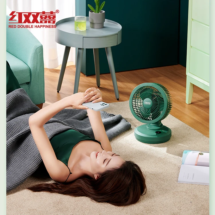 8 inch oscillating air circulation desk table fan