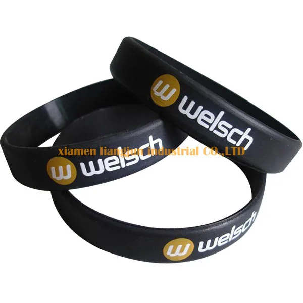 Модный силиконовый браслет на заказ от производителя