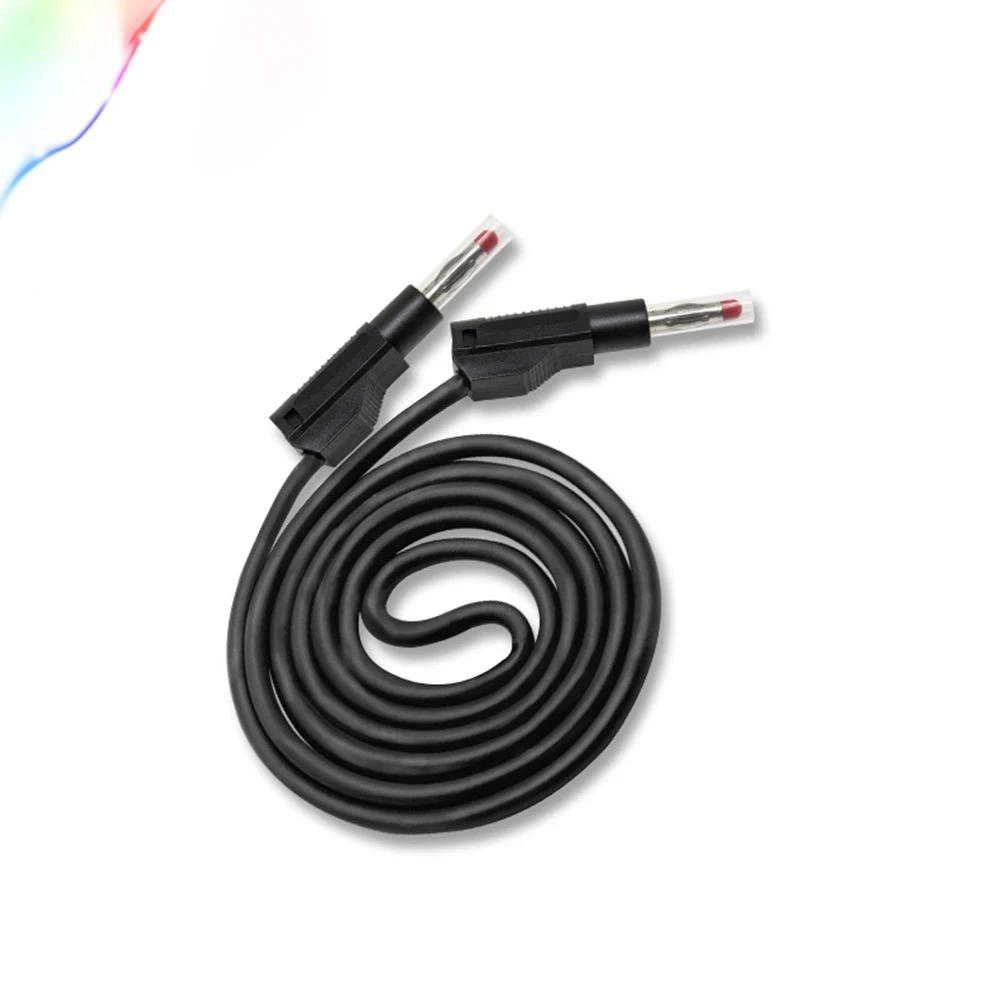 Штекер типа банан 4 мм/2,5 мм, гибкая прозрачная стрейчевая куртка, испытательный свинцовый/Безопасный пистолет высокого давления, можно сложить, 1 метр линия