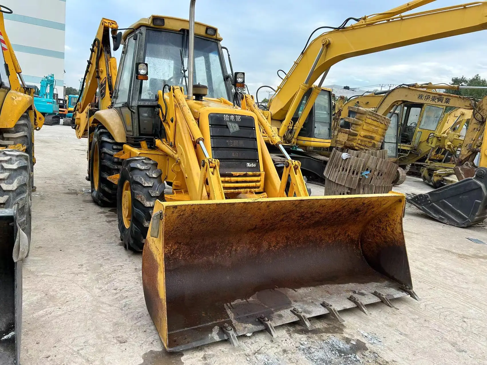 Original Import Excavator backhoe loader JCB 3cx 4cx Used Jcb Backhoe Loader For Sale