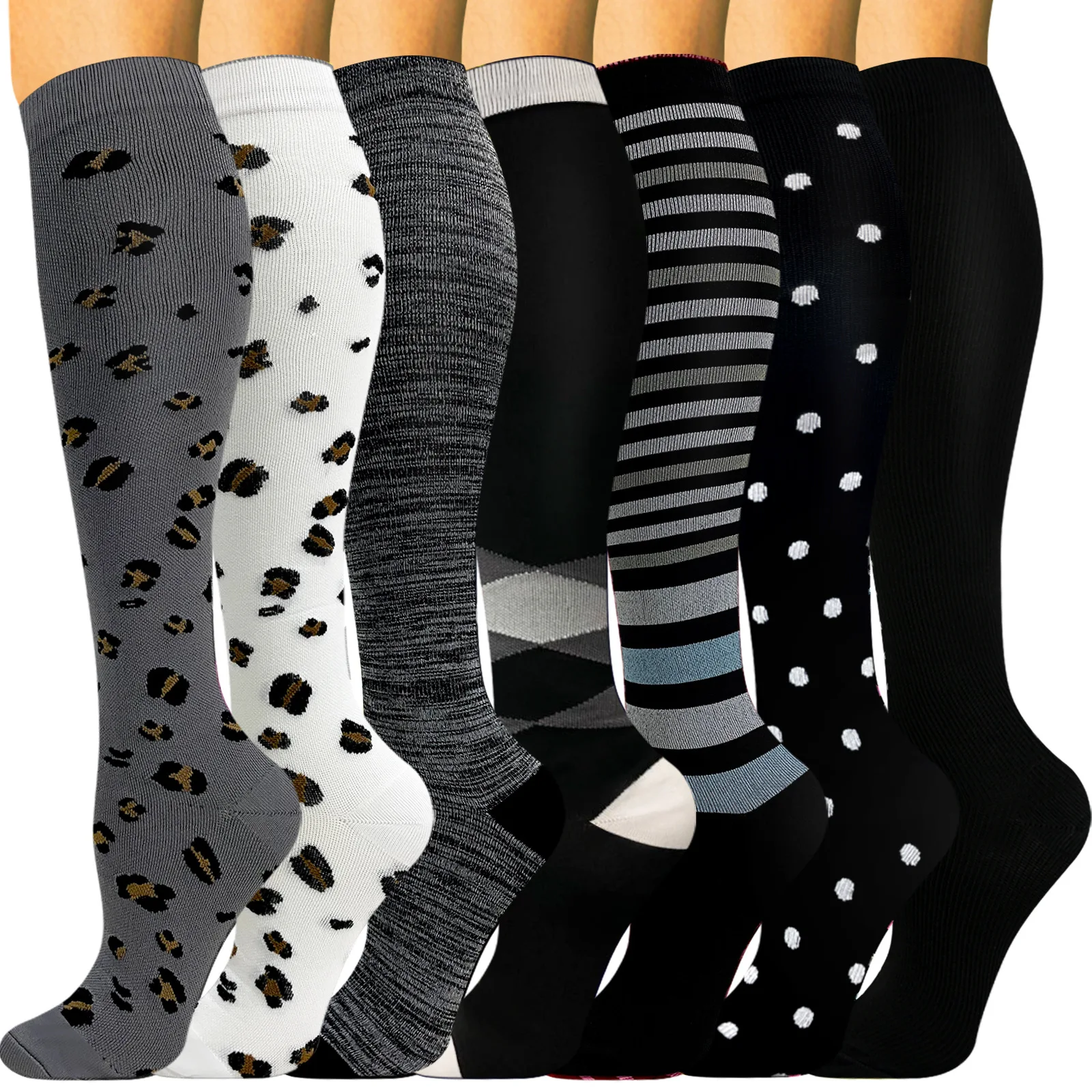 hot selling medias compresipn 2030mmhg compression socks for running athletes
