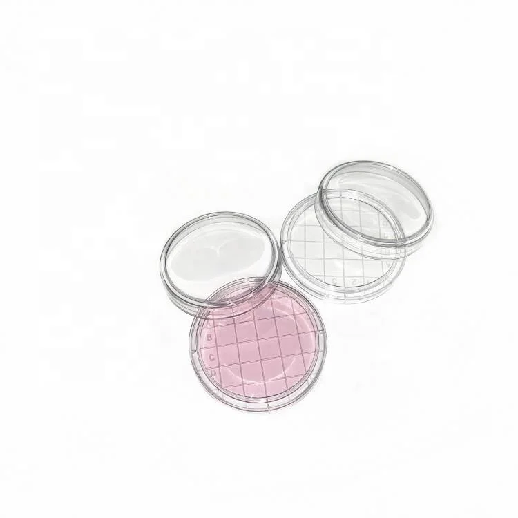 Laboratory Plastic Petri Dishes 75mm in Petri Dish Stand Holder Agar Petri Dishes
