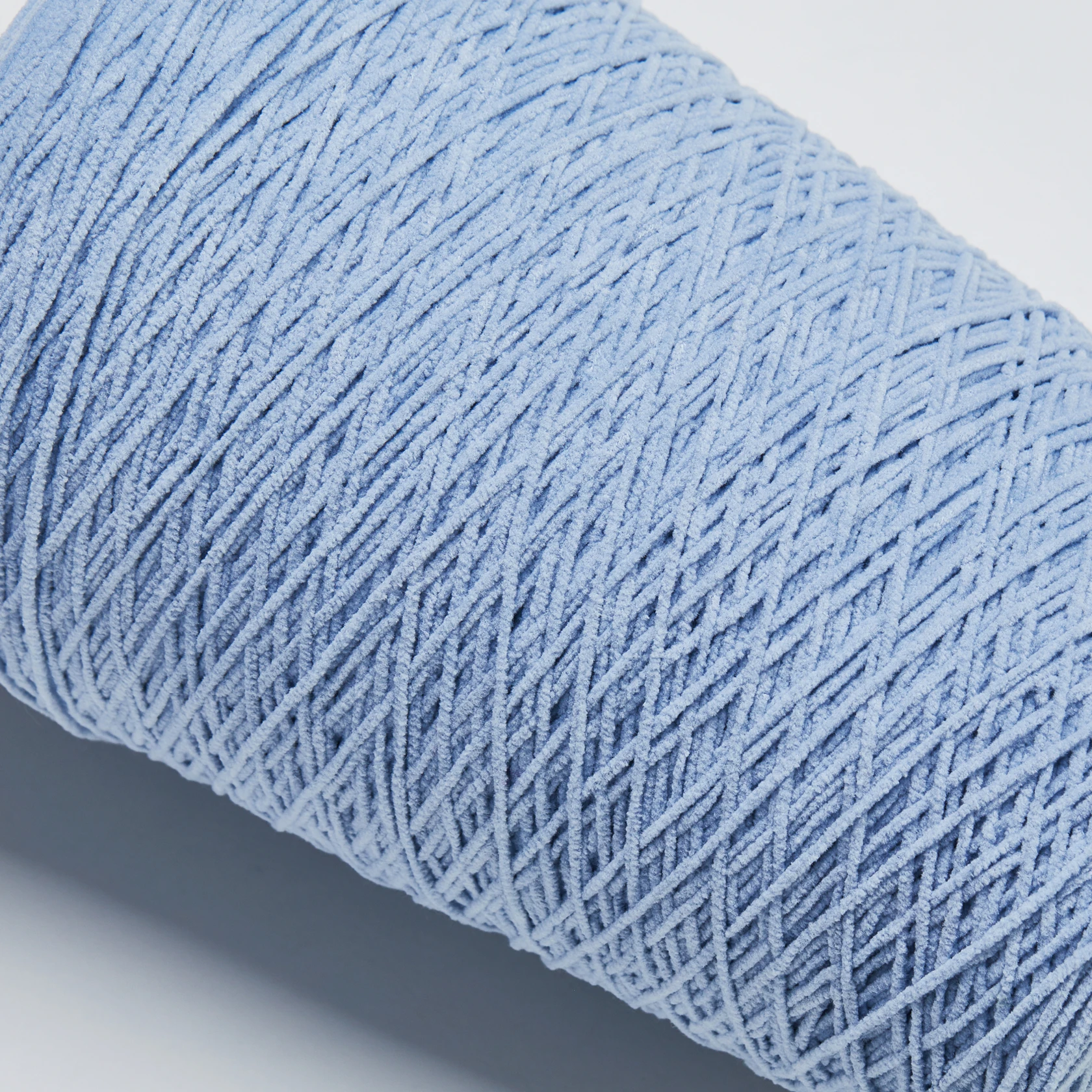 Factory Wholesale Price 1/4.6Nm Round Chenille Yarn Polyester Dull/Shinny Chenille Fancy Yarn