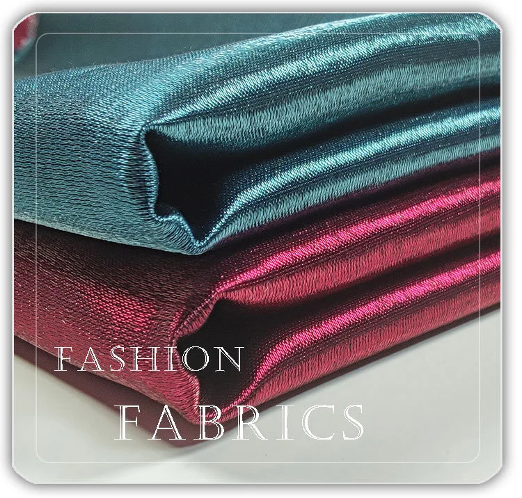 Оптовая продажа Роскошная ткань с металлическим люрексом утолщенная парчовая Яркая модная для платья блестящая хлопковая нейлоновая