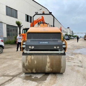 5 Ton Diesel Engine Vibratory Double Drum Road Roller new asphalt roller for sale