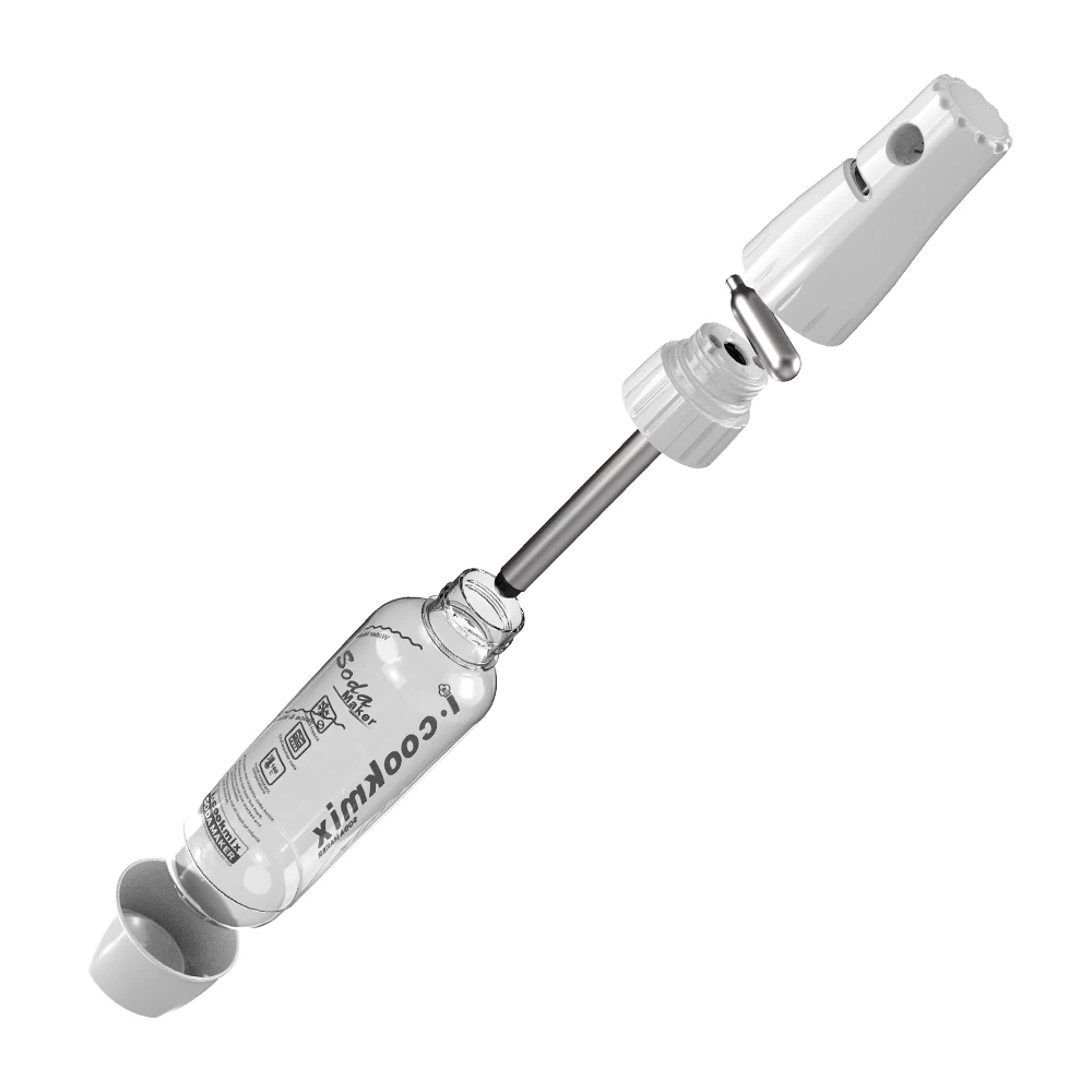Commercial Portable Sparkling Soda Water Maker Home Instant Stream Soda Maker with ice and hot water