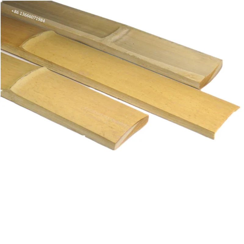 4~12cm  Customized Bamboo Cutting  Strips  Polishing Long Bamboo Slices Price Need Negotiate