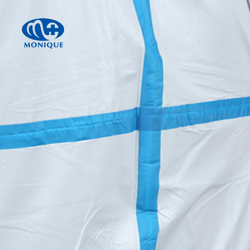 Disposable medical protective clothing isolation gown surgical gown block the new corona virus trip clothes coverall