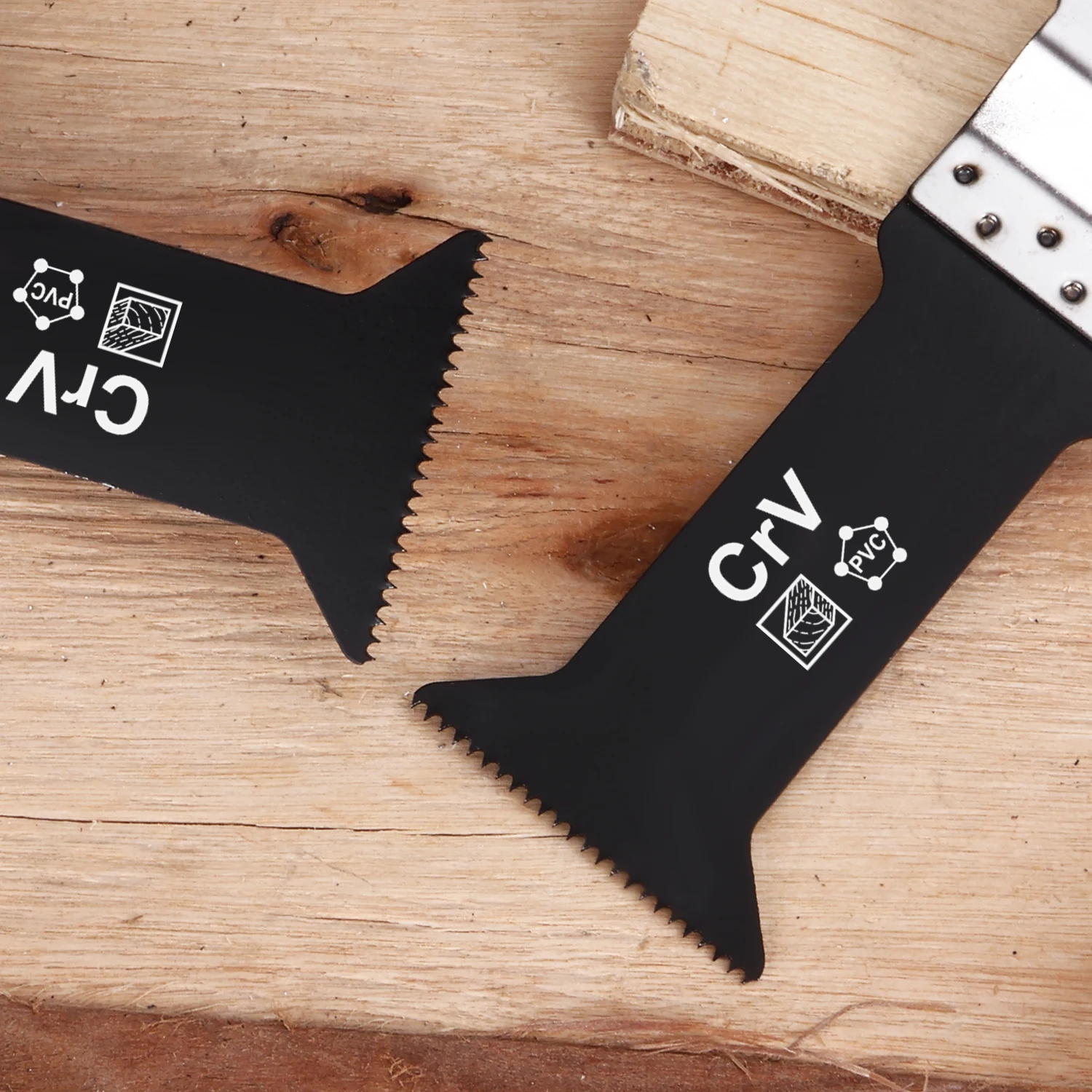 42mm HCS Standard Teeth Plastics Wood Cutting Oscillating Saw Blades Quick Release Multi Tool Blades